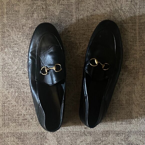GUCCI Brixton Loafers Size IT 37/US Size 7 - Picture 1 of 12